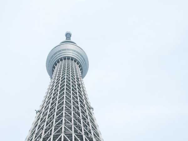 東京スカイツリーは和を意識した日本的なスポット